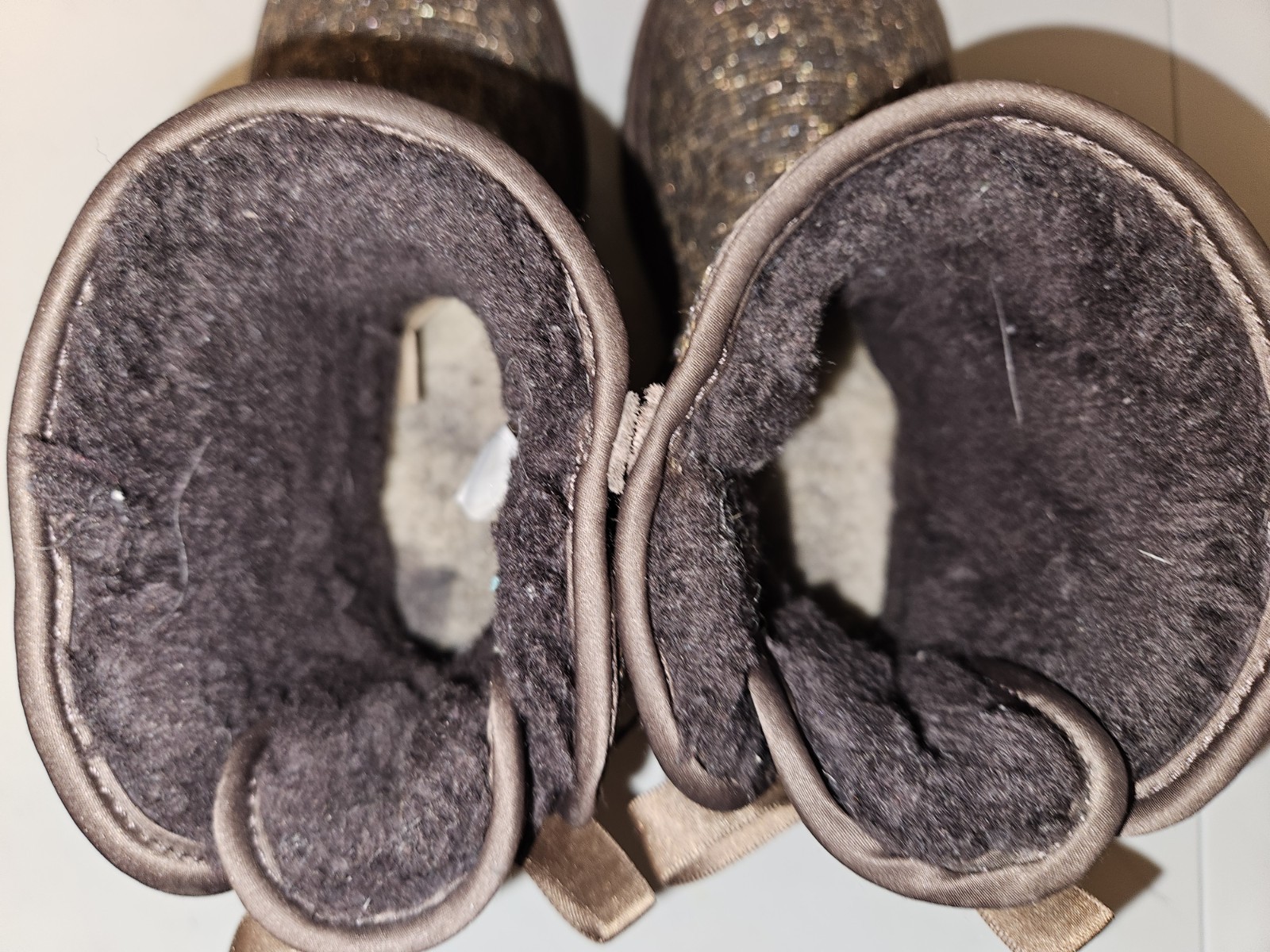 UGG Mini Bailey Bow Glitter Leopard Print Boots S… - image 7