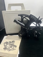 Davis Instruments Mark 12 Master Marine Micrometer Sextant w/Case & Manual 1967