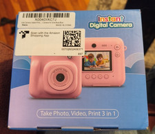 Gofunly Instant Print Camera for Kids, 1080P HD Digital Video Instant Camera