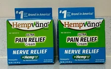 2 PACK Hempvana Ultra-Strength Nerve Relief Cream Fast-Acting for Irritated Nerv