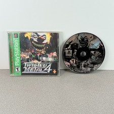 Twisted Metal 4 PS1 PlayStation 1 Complete W/ Manual CIB Greatest Hits Tested