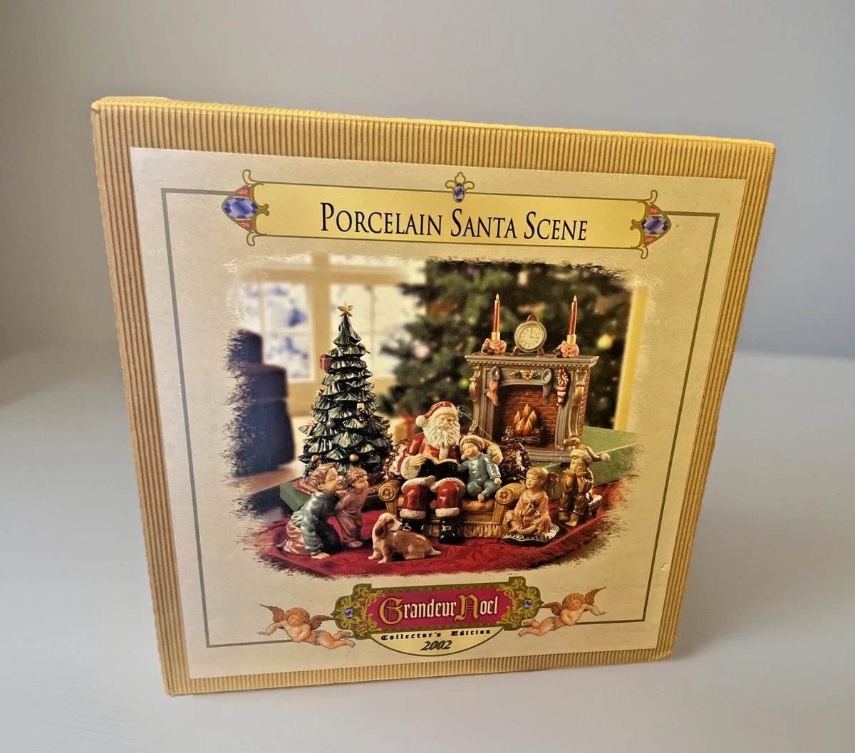 Porcelain Santa Figurines for sale | eBay