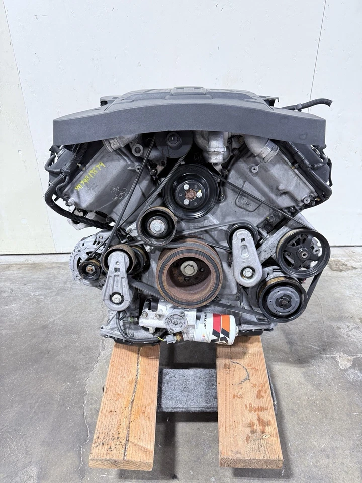 07-09 MONTAJE COMPLETO MOTOR JAGUAR XKR X150 SOBREALIMENTADO 4,2 L #3579 Foto 2 de 4