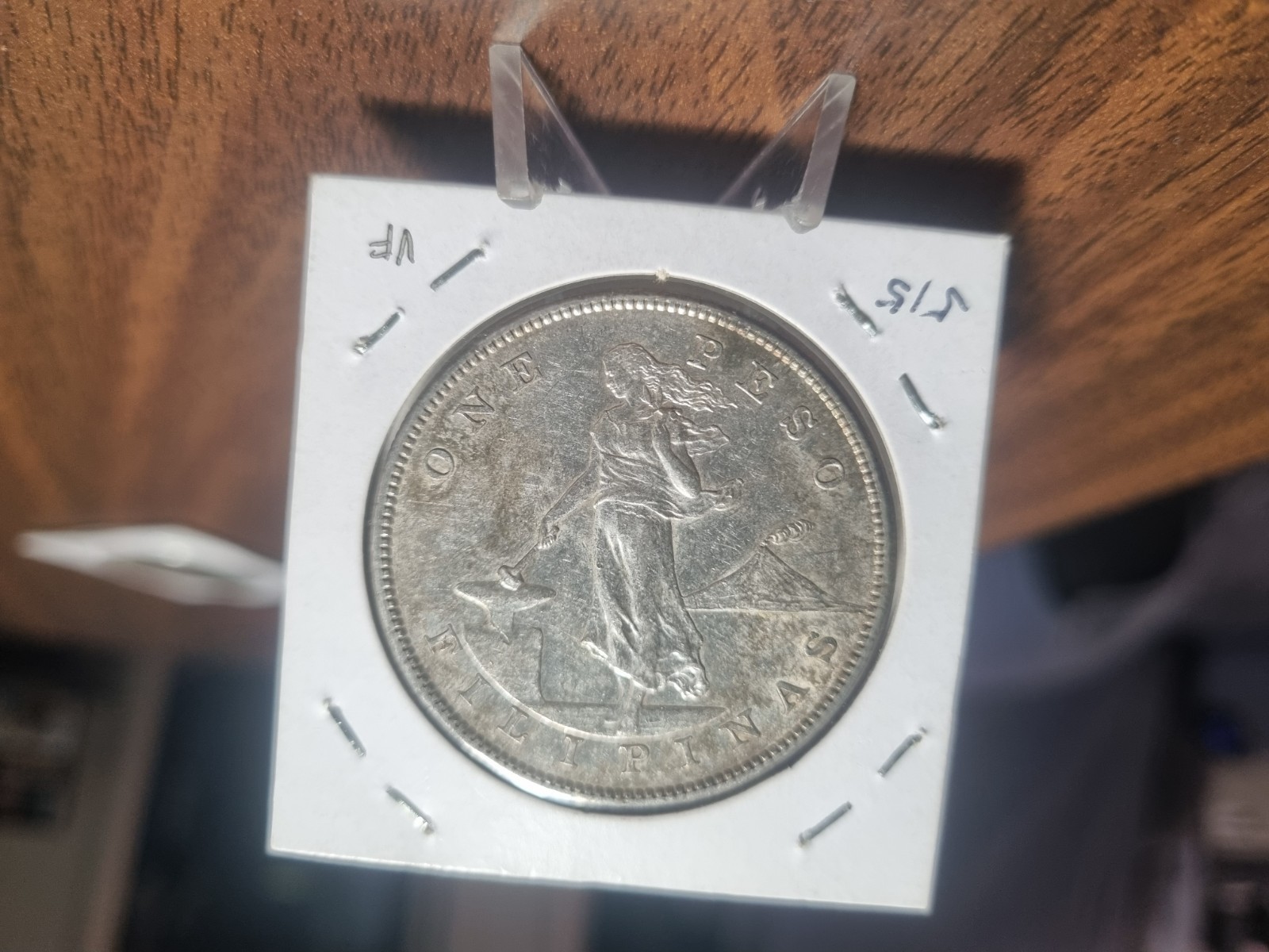 US Philippine Coin One Peso 1905 S - Silver - Luster