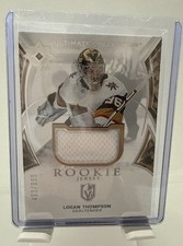 LOGAN THOMPSON 2021-22 UD Ultimate Collection ROOKIE PATCH /699  RC