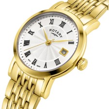 ROTARY LB05423/01 Ladies Heritage 27mm Quartz Watch - BOXED - BRAND NEW