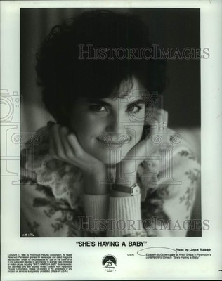 #ad 1988 Press Photo Elizabeth McGovern as Kristy Briggs in quot;She#x27;s Having a Babyquot; $24.99