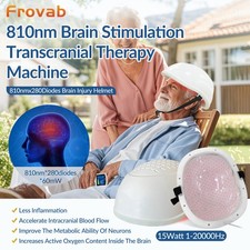 280 Diodes 810nm Infrared Red Light Therapy Brain Helmet for Brain Health,Stroke