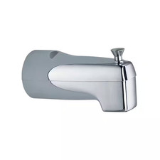 Diverter 5.5 In. Tub Spout with Slip Fit Connection in Chrome