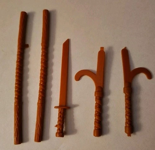 Teenage Mutant Ninja Turtles Vintage Toy weapons Lot - 1988 Shredder