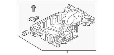Genuine Nissan Oil Pan 11110-4BB2D
