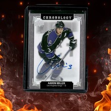 2019-20 Upper Deck Chronology Aaron Miller Franchise History Auto #FH-LA-AM