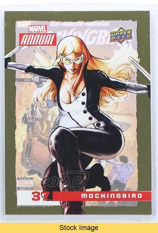 2016 Upper Deck Marvel Annual Gold Mockingbird #37 READ 0ac3