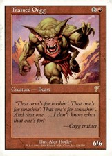 7th Edition #224 Trained Orgg