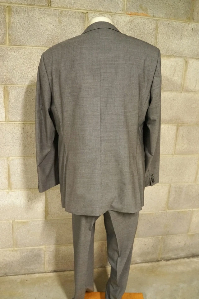 hugo boss ’the keys11/shaft2’ grey wool 2 piece suit…size eu54…vgc... - image 3 of 4
