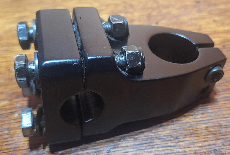 Vintage Black Free Agent Bmx Stem 1 1/8 Threadless Front Load (Redline, GT,Dyno) - Image 3 of 4