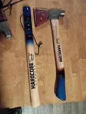 Set Of 5 Hardcore Hammer Axes With Matching Billy Clubs