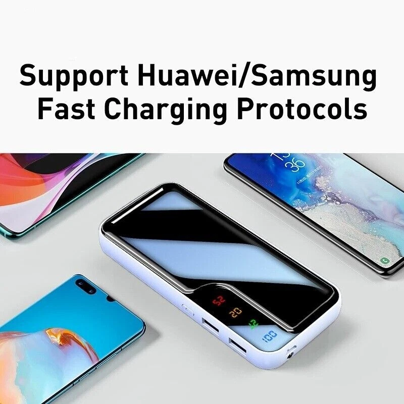 Banco de alimentación portátil Anker 9000000 mAh cargador de batería USB carga rápida para iPhone Foto 4 de 4