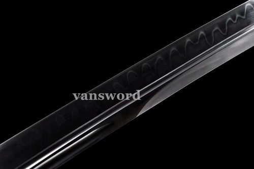 Hand Forged T10 Clay Tempered Katana Japanese Samurai Sword Real Weapons Sharp. - Picture 4 of 10