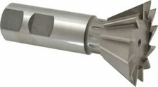 Made in USA 1-7/8" Diam x 13/16" Wide Cobalt 60? Dovetail Cutter Uncoated, 7/...