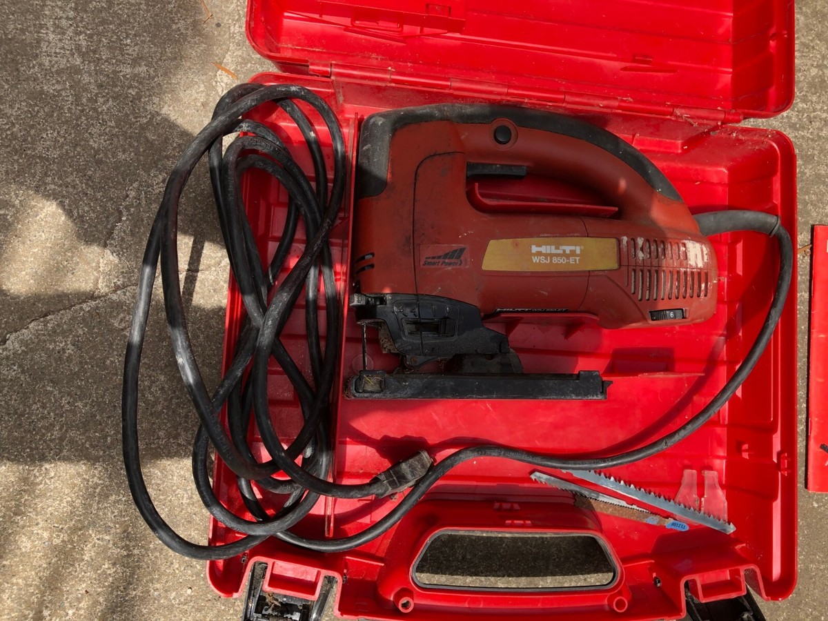 Hilti WSJ 850-ET Jigsaw with Carrying Box Manual | eBay Hilti WSJ 850-ET Jigsaw with Carrying Box Manual | eBay
