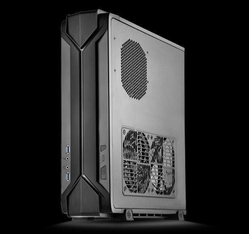 Boîtier de bureau/HTPC SILVERSTONE RAVEN Mini-ITX/Mini-DTX RGB léger mince (RVZ03B) - Photo 4/8