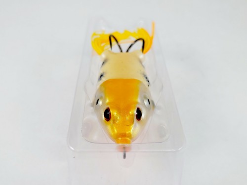 Rechargeable Fishing Lures Baits Crankbait Frog with Croaking Sound - Yellow - Picture 3 of 6