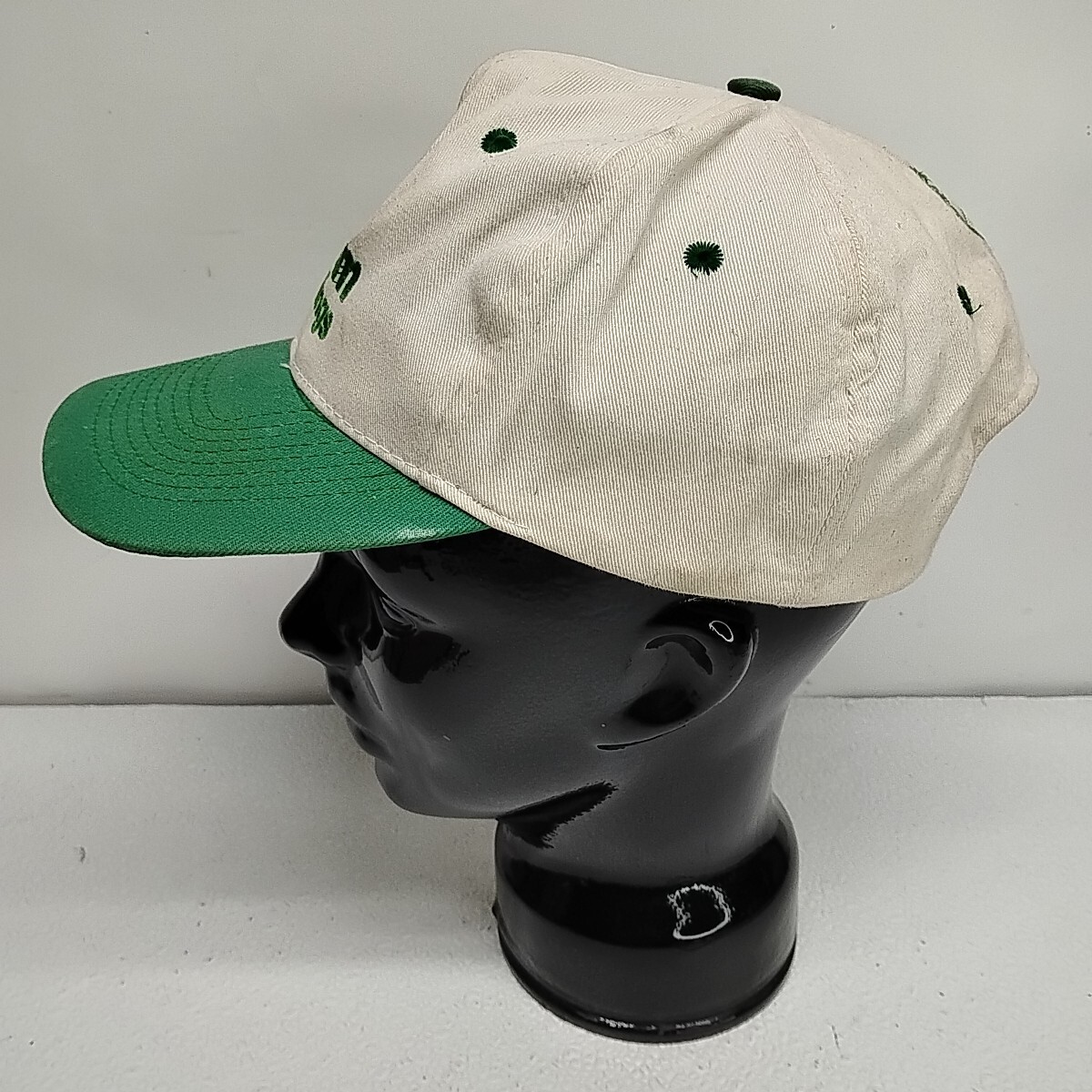 DJ BAKUのサイン入り超レアキャップ！！！ Vintage Seriously Rare DEF JAM RECORDINGS Ball Cap Green
