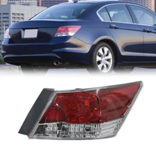 Fit 2008-2012 Honda Accord Sedan Rear Tail Light Halogen Lamp Passenger Side