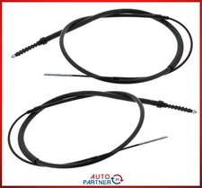 2 HANDBREMSSEILE BREMSSEIL SCHEIBENBREMSE für GOLF 1 2 3 G60 CORRADO 16V ROCCO