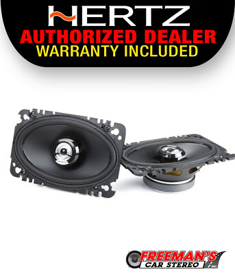 HERTZ DCX460.3 Dieci Series Coaxial 4''x6'' 2-Way 4 Ohm Speaker 40W RMS 80W Peak