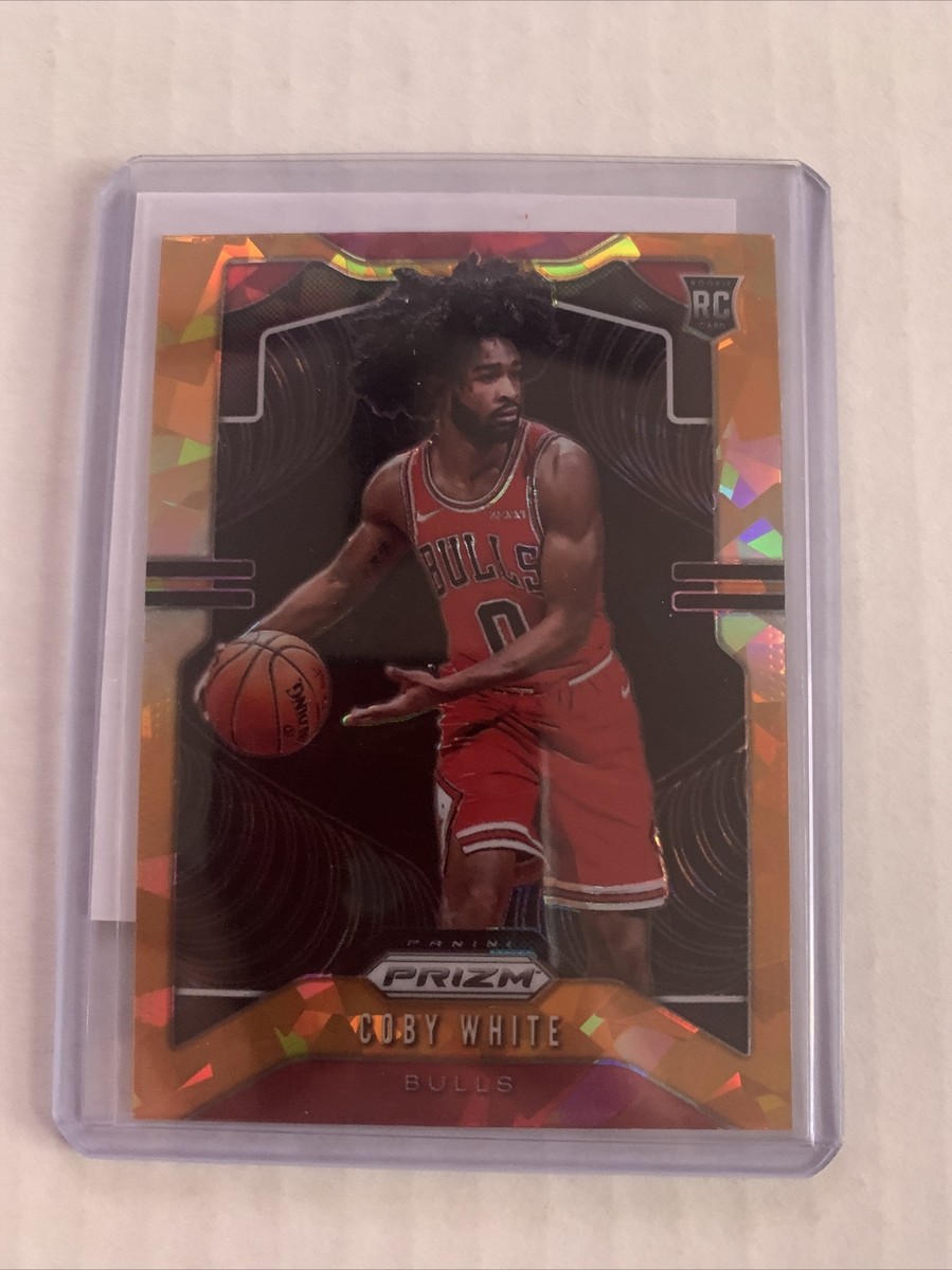 2019-20 Panini Prizm Coby White Hyper #253 Chicago Bulls NBA fast