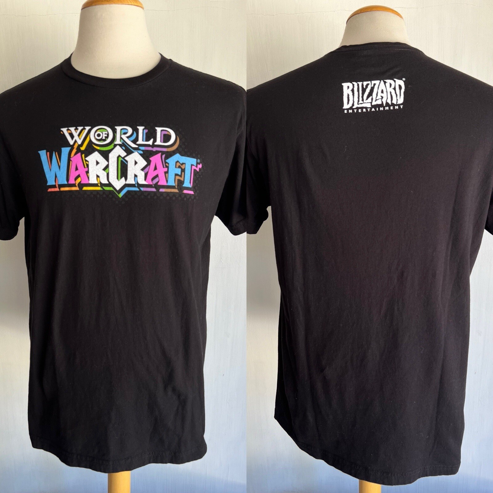 World Of Warcraft (2022) Official Blizzard Ent Video Game T-Shirt Size Large