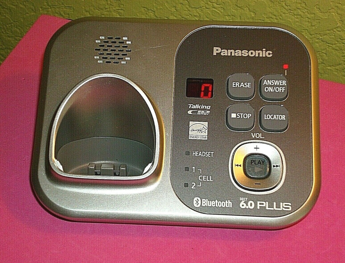 パナソニックBluetooth KX-TG7731S PANASONIC BASE w/ADAPTER FOR KX-TG7731S SERIES