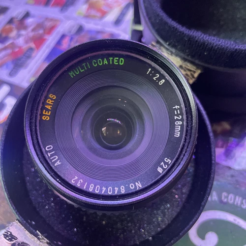 Vintage Sears Mod No 202 Auto Multi Coated 1:2.8 Lens