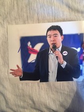 Andrew Yang Signed Autographed 8x10 Photo Politics President 2020? Proof