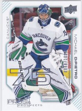 20/21 UD..MICHAEL DiPIETRO..PROS & PROSPECTS../1000..CARD # PP-37..CANUCKS