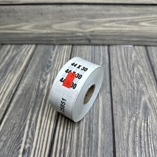 40x30 Retail Size Stickers for Store Boutique Clothing Label Apparel Roll