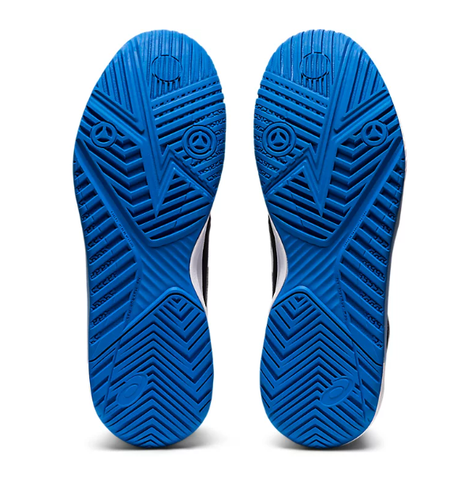 ASICS Men's 11.5 M GEL-CHALLENGER™ 13 Tennis Shoes in Black/Electric Blue - Picture 6 of 7