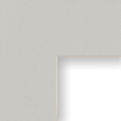 Craig Frames Grey Mat With a Bevel Cut Opening For a Picture Frame