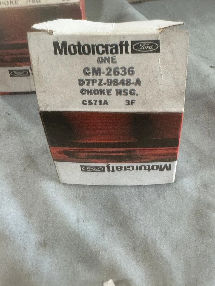 NEW NOS OEM Motorcraft Choke CM-2636 / D7PZ-9848-A FORD Mustang Pinto Capri 2.3L - Image 3 of 3