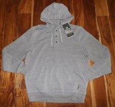 NWT Mens FREE COUNTRY Heather Gray Ultimate Luxe Hoodie Jacket S Small