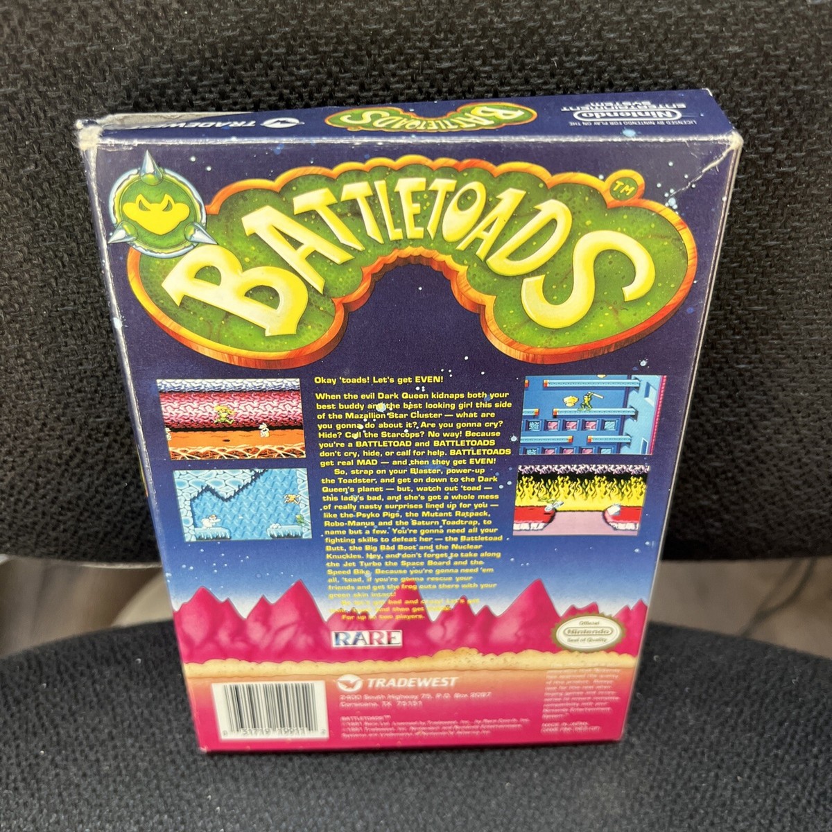 Battletoads (Nintendo Entertainment System, 1991) NES TMNT