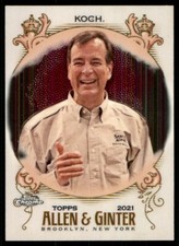 2021 Topps Allen & Ginter Chrome Jim Koch #233