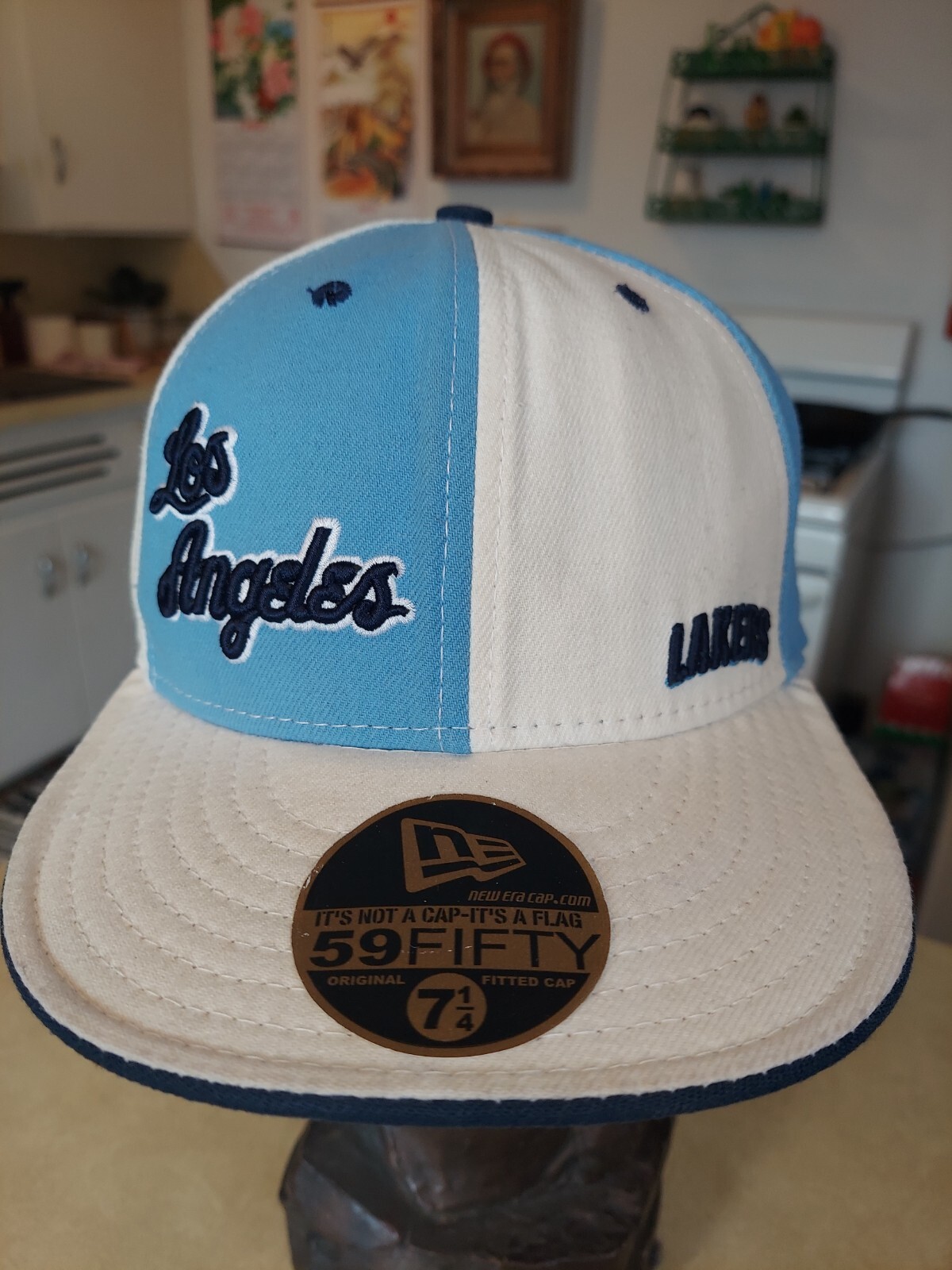 New Era 59FIFTY LA Los Angeles Lakers Hat NBA Hardwood Classic