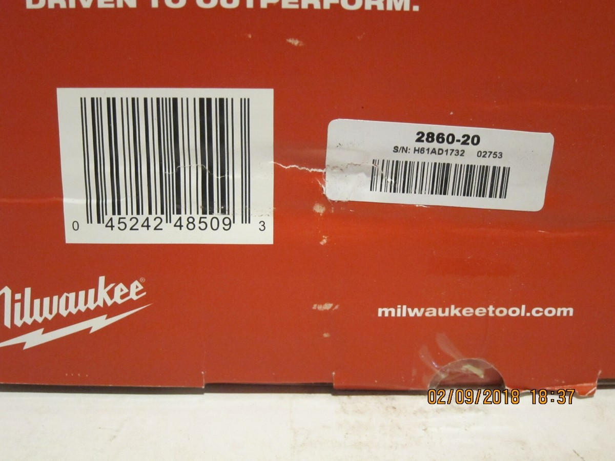 Milwaukee 2860-20-Brushless Mid Torque 1/2