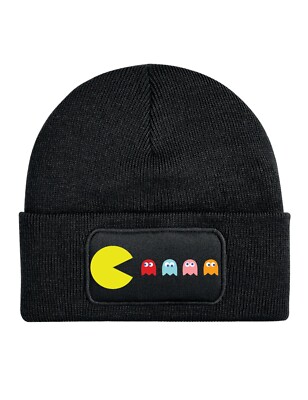Unisex Pacman Print Print Beanie Hat Gift For Men & Women