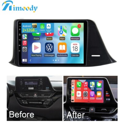 For Toyota C-HR Chr 2018-2022 Carplay Android 15 Car Stereo Radio
