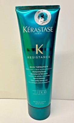 Kerastase Resistance Bain Therapiste Balm Shampoo Fiber Quality Renew Care 8.5oz