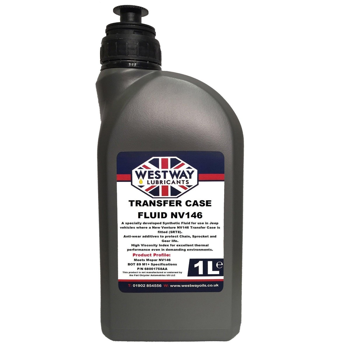 Transfer Case Fluid NV146 / BOT 89 M1 Plus Mopar 68001758AA